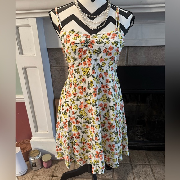 Promesa Floral Spaghetti Strap Dress - Picture 1 of 10